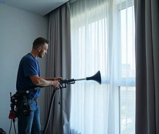 Professional curtain stain removal process equipment Matty Curtain Cleaning mount-coolum